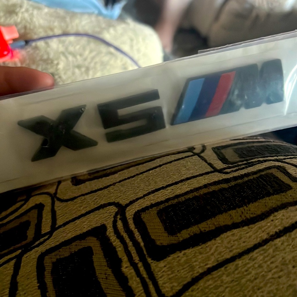 BMW!!!! M sport x5 badge